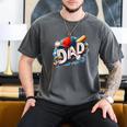 Baseball Dad Sports Fan Father Dada Men Baseball Fathers Day Men's Comfort Colors T-Shirt Pepper