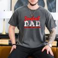 Baseball Dad Most Stressful Position On The Team Player Men's Comfort Colors T-Shirt Pepper Baseball Dad Most Stressful Position On The Team Player Men's Comfort Colors T-Shirt Pepper