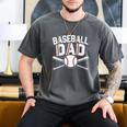 Baseball Dad Tees For Men Boys Kid Happy Fathers Day Men's Comfort Colors T-Shirt Pepper Baseball Dad Tees For Men Boys Kid Happy Fathers Day Men's Comfort Colors T-Shirt Pepper