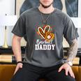 Baseball Daddy Leopard Heart Colorful Premium Men's Comfort Colors T-Shirt Pepper Baseball Daddy Leopard Heart Colorful Premium Men's Comfort Colors T-Shirt Pepper