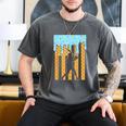 Baseball Drip Dripping Ice Cream Sport Player American Flag Men's Comfort Colors T-Shirt Pepper Baseball Drip Dripping Ice Cream Sport Player American Flag Men's Comfort Colors T-Shirt Pepper