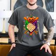 Baseball Drip Ice Cream Drip Halloween Baseball Lovers Men's Comfort Colors T-Shirt Pepper Baseball Drip Ice Cream Drip Halloween Baseball Lovers Men's Comfort Colors T-Shirt Pepper
