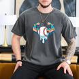 Baseball Drip Ice Cream Strong Character Men's Comfort Colors T-Shirt Pepper Baseball Drip Ice Cream Strong Character Men's Comfort Colors T-Shirt Pepper