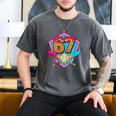 Baseball Drip Jersey Number 67 For Players & 67th Birthday Premium Tri-Blend Men's Comfort Colors T-Shirt Pepper Baseball Drip Jersey Number 67 For Players & 67th Birthday Premium Tri-Blend Men's Comfort Colors T-Shirt Pepper