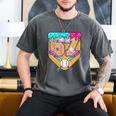 Baseball Drip Number 67 Ice Cream Home Plate Drip Men's Comfort Colors T-Shirt Pepper