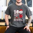 Baseball Happy 100 Days Of School Boy Girl Kid Teacher Men's Comfort Colors T-Shirt Pepper