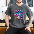 Baseball Ice Cream Drip 100 Days Of School Student Teacher Men's Comfort Colors T-Shirt Pepper