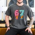 Baseball Ice Cream Drip 6 7 Kids 67 Birthday Men's Comfort Colors T-Shirt Pepper Baseball Ice Cream Drip 6 7 Kids 67 Birthday Men's Comfort Colors T-Shirt Pepper