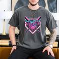 Baseball Ice Cream Drip Pitcher Filthy Men's Comfort Colors T-Shirt Pepper Baseball Ice Cream Drip Pitcher Filthy Men's Comfort Colors T-Shirt Pepper