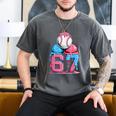 Baseball Ice Cream Drip Six Seven Gen Alpha Meme 67 Men's Comfort Colors T-Shirt Pepper Baseball Ice Cream Drip Six Seven Gen Alpha Meme 67 Men's Comfort Colors T-Shirt Pepper