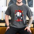 Baseball Ice Cream Drip Valentines Day Sports For Kids Boys Men's Comfort Colors T-Shirt Pepper Baseball Ice Cream Drip Valentines Day Sports For Kids Boys Men's Comfort Colors T-Shirt Pepper