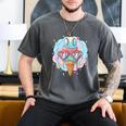 Baseball Ice Cream Heart Sunglasses Youth Boys Valentine Men's Comfort Colors T-Shirt Pepper Baseball Ice Cream Heart Sunglasses Youth Boys Valentine Men's Comfort Colors T-Shirt Pepper