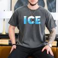 Baseball ICE Ice Cream Drip Baseball Drip Baseball Men's Comfort Colors T-Shirt Pepper Baseball ICE Ice Cream Drip Baseball Drip Baseball Men's Comfort Colors T-Shirt Pepper