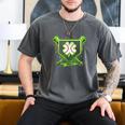 Baseball Icecream St Patrick's Day Lucky Charm Shamrock Drip Men's Comfort Colors T-Shirt Pepper Baseball Icecream St Patrick's Day Lucky Charm Shamrock Drip Men's Comfort Colors T-Shirt Pepper