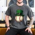 Baseball Leprechaun Hat Saint Patrick Retro Men's Comfort Colors T-Shirt Pepper Baseball Leprechaun Hat Saint Patrick Retro Men's Comfort Colors T-Shirt Pepper