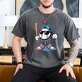 Baseball Lifestyle Apparel Youth Baseball Ice Cream Drip Men's Comfort Colors T-Shirt Pepper Baseball Lifestyle Apparel Youth Baseball Ice Cream Drip Men's Comfort Colors T-Shirt Pepper