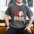 Baseball Nana Baseball Heart Family Matching Men's Comfort Colors T-Shirt Pepper Baseball Nana Baseball Heart Family Matching Men's Comfort Colors T-Shirt Pepper