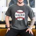 Baseball Red Stitches Sport Graphic 6432 Men's Comfort Colors T-Shirt Pepper Baseball Red Stitches Sport Graphic 6432 Men's Comfort Colors T-Shirt Pepper