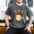 Baseball Santa Christmas Ball Baseball Lover Player Boys Men's Comfort Colors T-Shirt Pepper Baseball Santa Christmas Ball Baseball Lover Player Boys Men's Comfort Colors T-Shirt Pepper