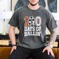 Baseball Soccer Basketball 100 Days Of School Men's Comfort Colors T-Shirt Pepper Baseball Soccer Basketball 100 Days Of School Men's Comfort Colors T-Shirt Pepper
