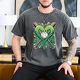Baseball St Patricks Day Boys Girls Men Women Shamrock Green Men's Comfort Colors T-Shirt Pepper Baseball St Patricks Day Boys Girls Men Women Shamrock Green Men's Comfort Colors T-Shirt Pepper