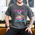 Baseball Is My Valentine Ice Cream Drip Crossed Bats Sport Men's Comfort Colors T-Shirt Pepper Baseball Is My Valentine Ice Cream Drip Crossed Bats Sport Men's Comfort Colors T-Shirt Pepper