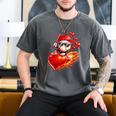 Baseball Valentine's Day Drip Ice Cream Team Men's Comfort Colors T-Shirt Pepper Baseball Valentine's Day Drip Ice Cream Team Men's Comfort Colors T-Shirt Pepper