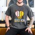 Bonus Mom Of Both Half Baseball Softball Ice Cream Drip Men's Comfort Colors T-Shirt Pepper Bonus Mom Of Both Half Baseball Softball Ice Cream Drip Men's Comfort Colors T-Shirt Pepper