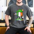 Boys St Patricks Day Kids Baseball Player Ice Cream Drip Men's Comfort Colors T-Shirt Pepper Boys St Patricks Day Kids Baseball Player Ice Cream Drip Men's Comfort Colors T-Shirt Pepper