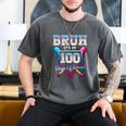Bruh It's My 100 Days Of School Baseball Ice Cream Drip Boys Men's Comfort Colors T-Shirt Pepper Bruh It's My 100 Days Of School Baseball Ice Cream Drip Boys Men's Comfort Colors T-Shirt Pepper