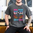 Bruh Its My 67 33 Day Of School Baseball Boys Kids 100th Day Men's Comfort Colors T-Shirt Pepper Bruh Its My 67 33 Day Of School Baseball Boys Kids 100th Day Men's Comfort Colors T-Shirt Pepper