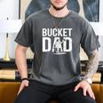 Bucket Dad Softball Dad Baseball Dad Coach Bucket Men's Comfort Colors T-Shirt Pepper Bucket Dad Softball Dad Baseball Dad Coach Bucket Men's Comfort Colors T-Shirt Pepper