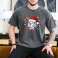Christmas Baseball Santa Hat For Baseball Players Fans Men's Comfort Colors T-Shirt Pepper Christmas Baseball Santa Hat For Baseball Players Fans Men's Comfort Colors T-Shirt Pepper