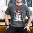 Christmas Baseball Snowman Xmas Pajamas Women Men Boys Men's Comfort Colors T-Shirt Pepper Christmas Baseball Snowman Xmas Pajamas Women Men Boys Men's Comfort Colors T-Shirt Pepper