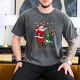 Christmas Santa Baseball Ugly Sweater Men's Comfort Colors T-Shirt Pepper Christmas Santa Baseball Ugly Sweater Men's Comfort Colors T-Shirt Pepper