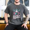 Coffee And Baseball Baseball Player Men's Comfort Colors T-Shirt Pepper