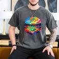 Colorful Baseball Field Home Run Baseball Player Fans Men's Comfort Colors T-Shirt Pepper Colorful Baseball Field Home Run Baseball Player Fans Men's Comfort Colors T-Shirt Pepper