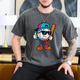 Cool Baseball Drip For Boys Ice Cream Drip Baseball Kids Men's Comfort Colors T-Shirt Pepper