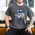 Cool Rabbit Baseball Easter Men Boy Toddler Kid Men's Comfort Colors T-Shirt Pepper