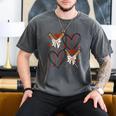 Coquette Bow XOXO Baseball Lover Heart Valentine Game Day Men's Comfort Colors T-Shirt Pepper