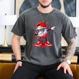 Dabbing Baseball Drip Ice Cream Youth Boy Valentines Day Men's Comfort Colors T-Shirt Pepper