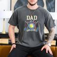 Dad Of Ballers Volleyball Baseball Dad Of Baller Dad Of Men's Comfort Colors T-Shirt Pepper