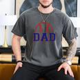 Dad Of Rookie 1st Birthday Baseball Boy Family Matching Men's Comfort Colors T-Shirt Pepper Dad Of Rookie 1st Birthday Baseball Boy Family Matching Men's Comfort Colors T-Shirt Pepper