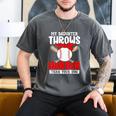 My Daughter Throws Harder Than Your Son Baseball Dads Men's Comfort Colors T-Shirt Pepper My Daughter Throws Harder Than Your Son Baseball Dads Men's Comfort Colors T-Shirt Pepper