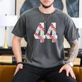Distressed Baseball Number 44 Jersey Uniform Player Fan Men's Comfort Colors T-Shirt Pepper Distressed Baseball Number 44 Jersey Uniform Player Fan Men's Comfort Colors T-Shirt Pepper