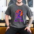 Drip Skeleton Batting Baseball Halloween Men's Comfort Colors T-Shirt Pepper