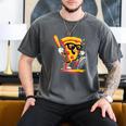 Drippy Pizza Baseball Slice Cartoon Sports Food Men's Comfort Colors T-Shirt Pepper Drippy Pizza Baseball Slice Cartoon Sports Food Men's Comfort Colors T-Shirt Pepper
