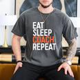 Eat Sleep Coach Repeat Shirt Men Women Baseball Lover Men's Comfort Colors T-Shirt Pepper Eat Sleep Coach Repeat Shirt Men Women Baseball Lover Men's Comfort Colors T-Shirt Pepper