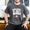 Fathers Day Baseball Dad Men's Comfort Colors T-Shirt Pepper Fathers Day Baseball Dad Men's Comfort Colors T-Shirt Pepper