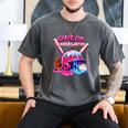 Game Kindergarten Baseball Ice Cream Drip On Back To School Men's Comfort Colors T-Shirt Pepper Game Kindergarten Baseball Ice Cream Drip On Back To School Men's Comfort Colors T-Shirt Pepper